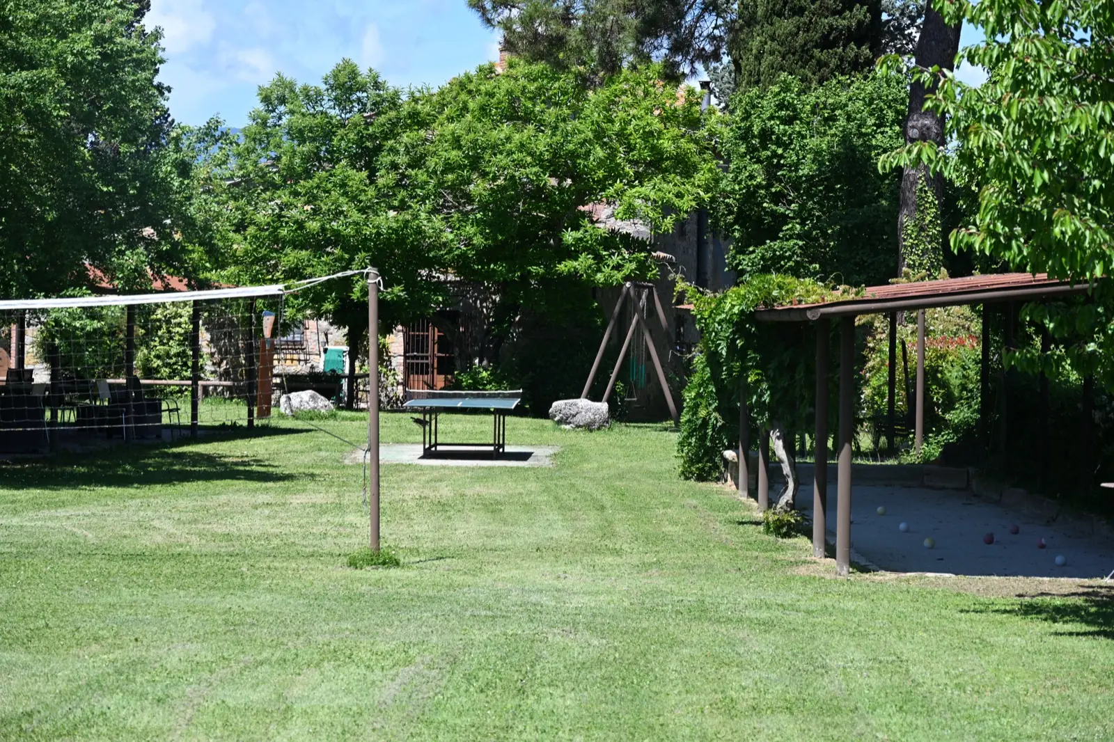 Agriturismo Borgo Santa Maria — Area sport · ping pong e pallavolo