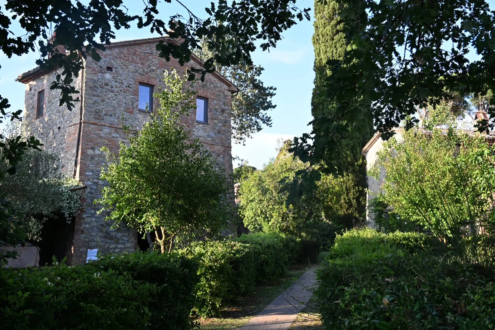 Agriturismo Borgo Santa Maria — Il borgo al tramonto